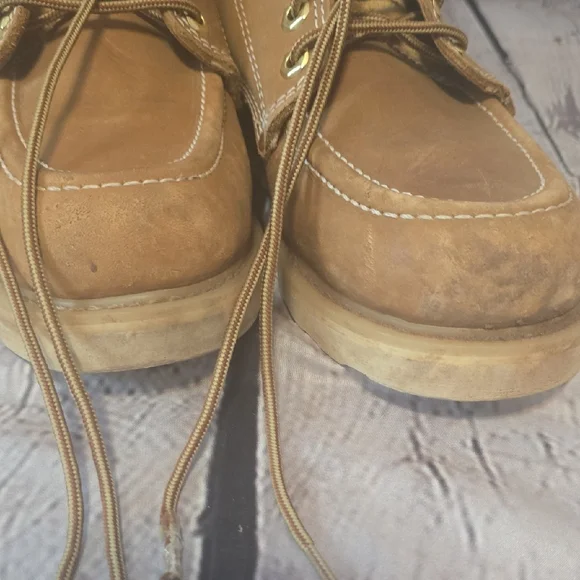 Brazos Work Force Men's Brown Leather Boots Sz 7.5 - Picture 13 of 13